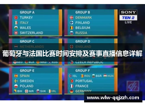 葡萄牙与法国比赛时间安排及赛事直播信息详解